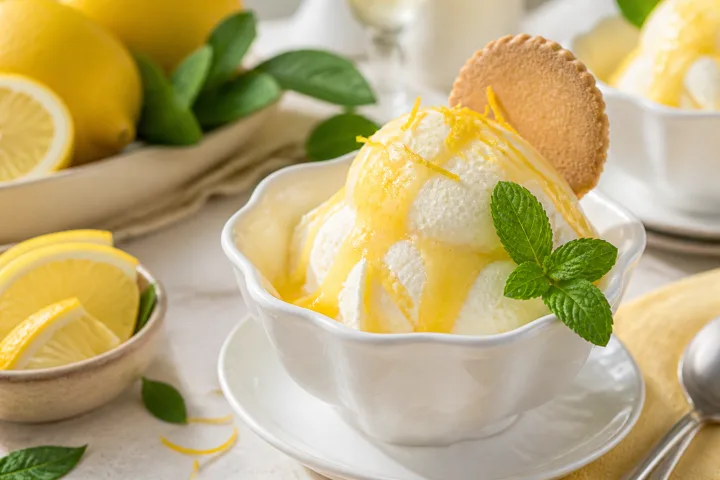 Dessert limoncello
